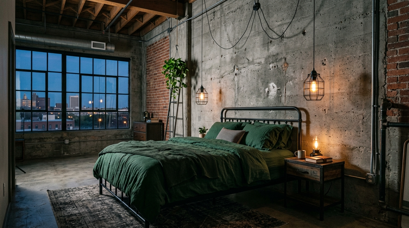 Use rugs to soften the room underfoot